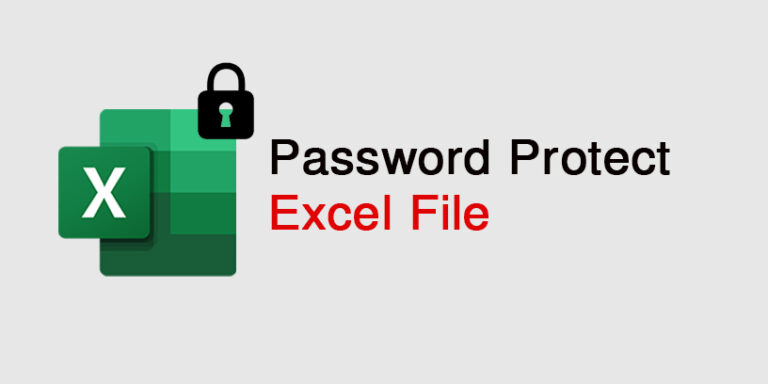 How to password protect Excel File - I FIX PROBLEM