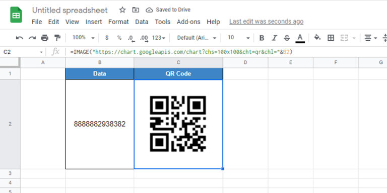 Easy how-to create QR code in Google Sheets - I FIX PROBLEM